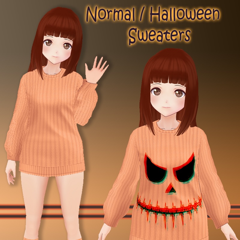 Halloween / Normal Sweaters || セーター