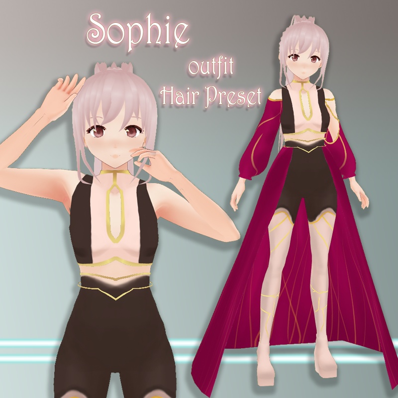 Sophie ~ 3 Looks with a Hair Preset