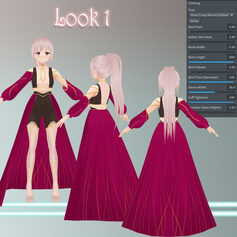 Sophie ~ 3 Looks with a Hair Preset