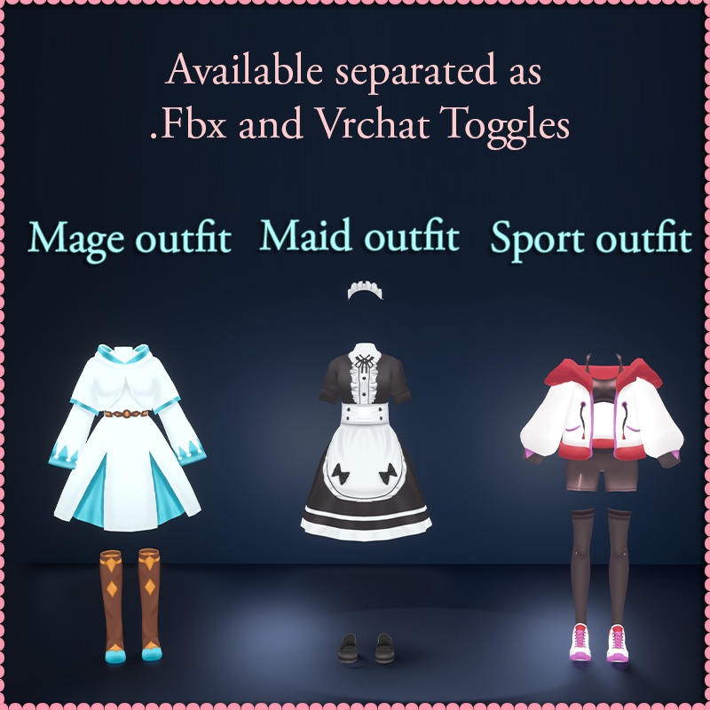 Saya 3D Model || Vrchat | VRM