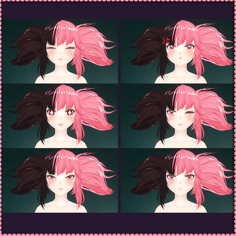 Saya 3D Model || Vrchat | VRM