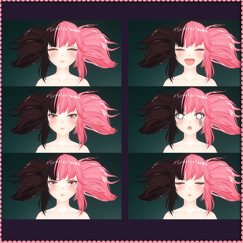 Saya 3D Model || Vrchat | VRM