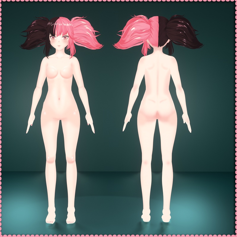 Saya 3D Model || Vrchat | VRM