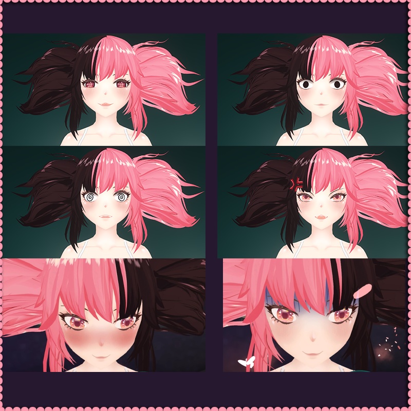 Saya 3D Model || Vrchat | VRM