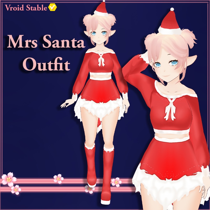 Mrs Santa Dress || クリスマス
