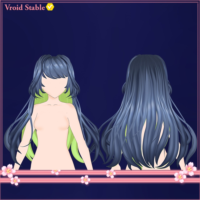 Anaya's Hair | Vroid 髪