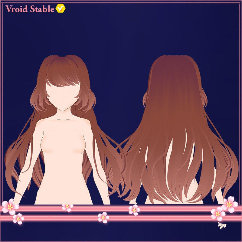 Anaya's Hair | Vroid 髪