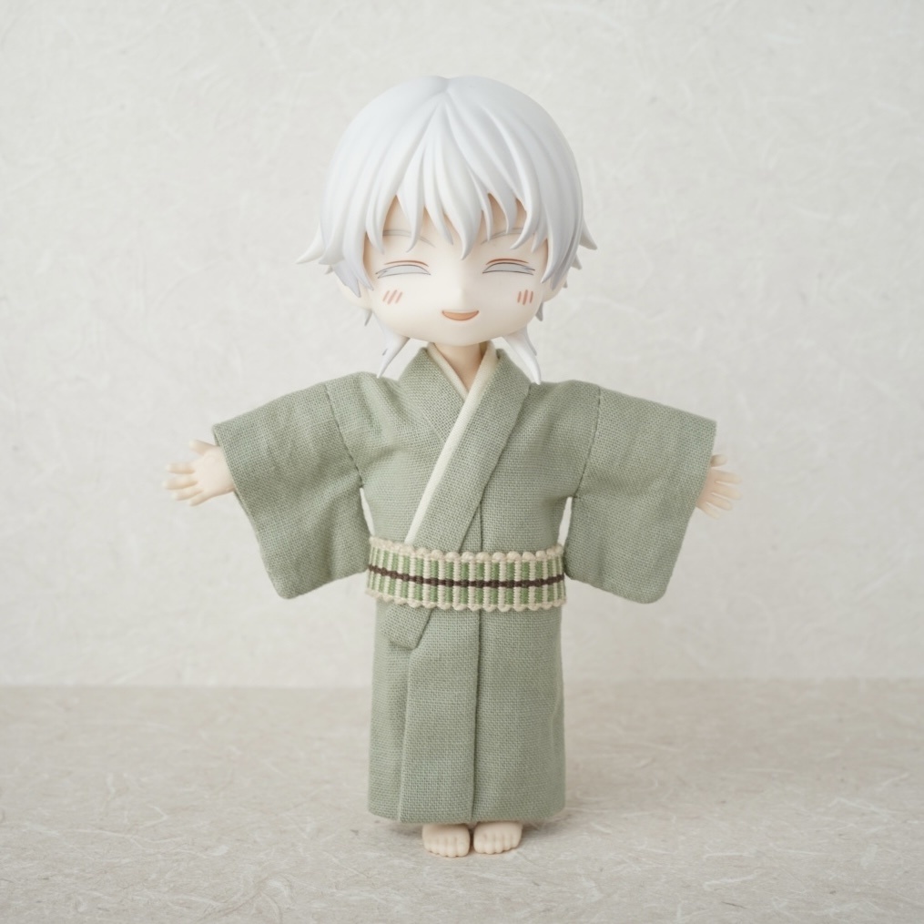 【羽織セット】ボタニカル柄×グリーン