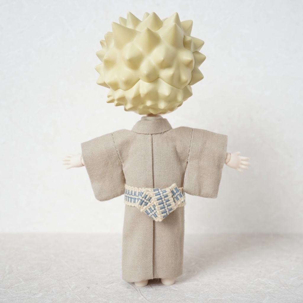 【羽織セット】ボタニカル柄×ベージュ