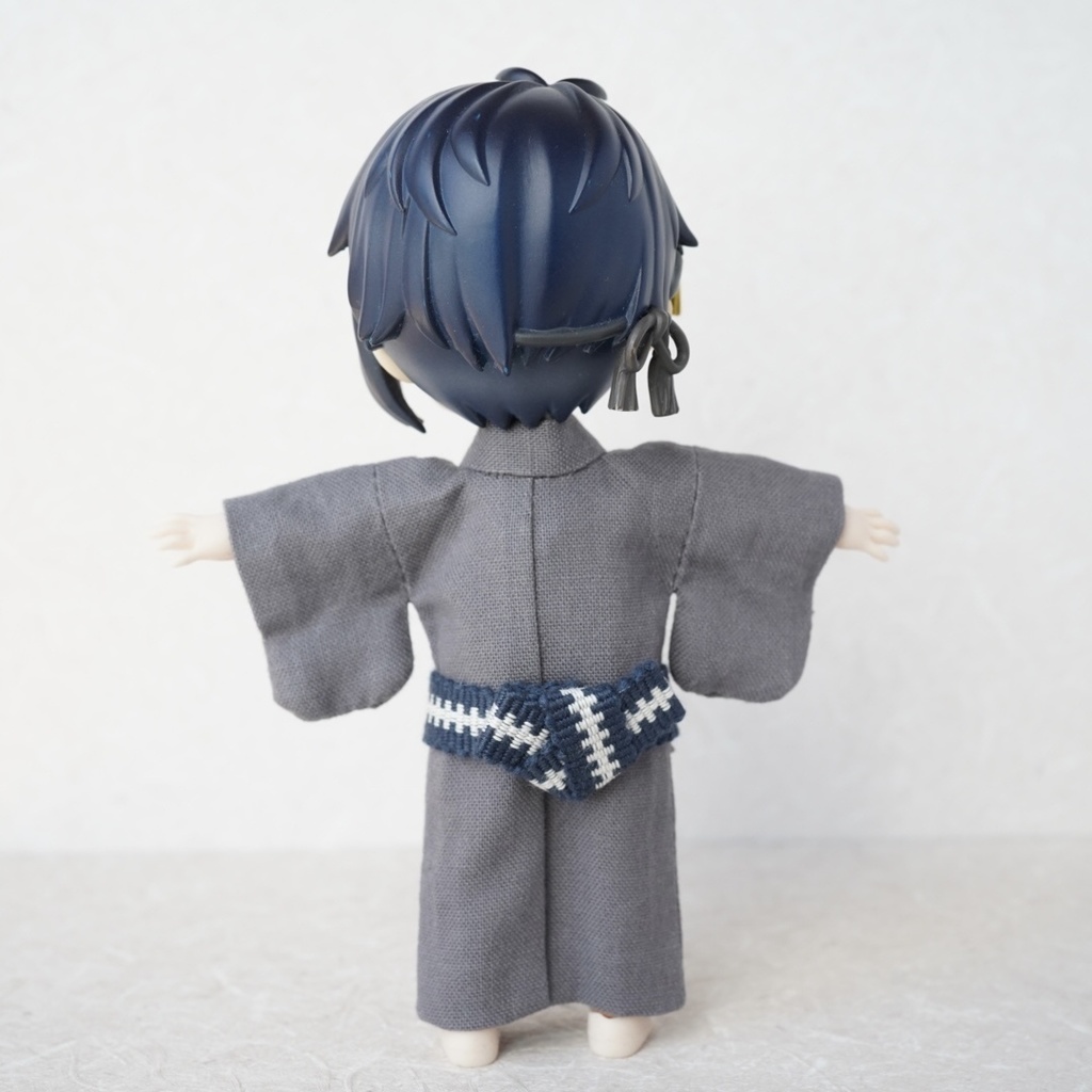 【羽織セット】氷割れ模様×ベージュ