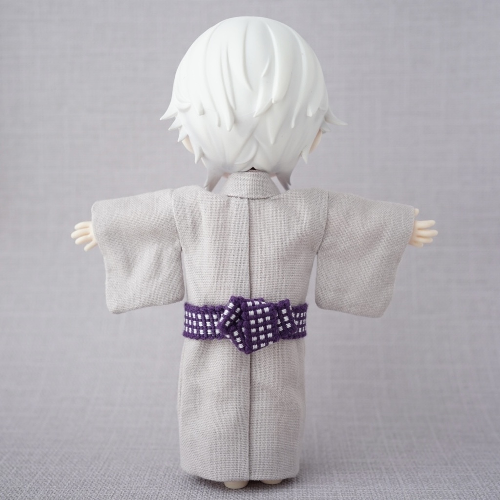 【羽織セット】小花柄×パープル