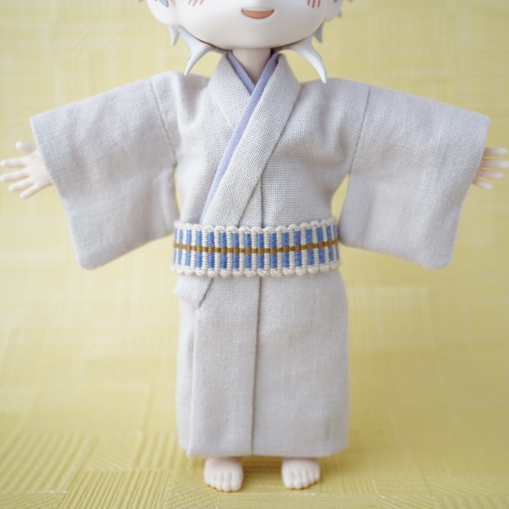 【羽織セット】小花柄×イエロー