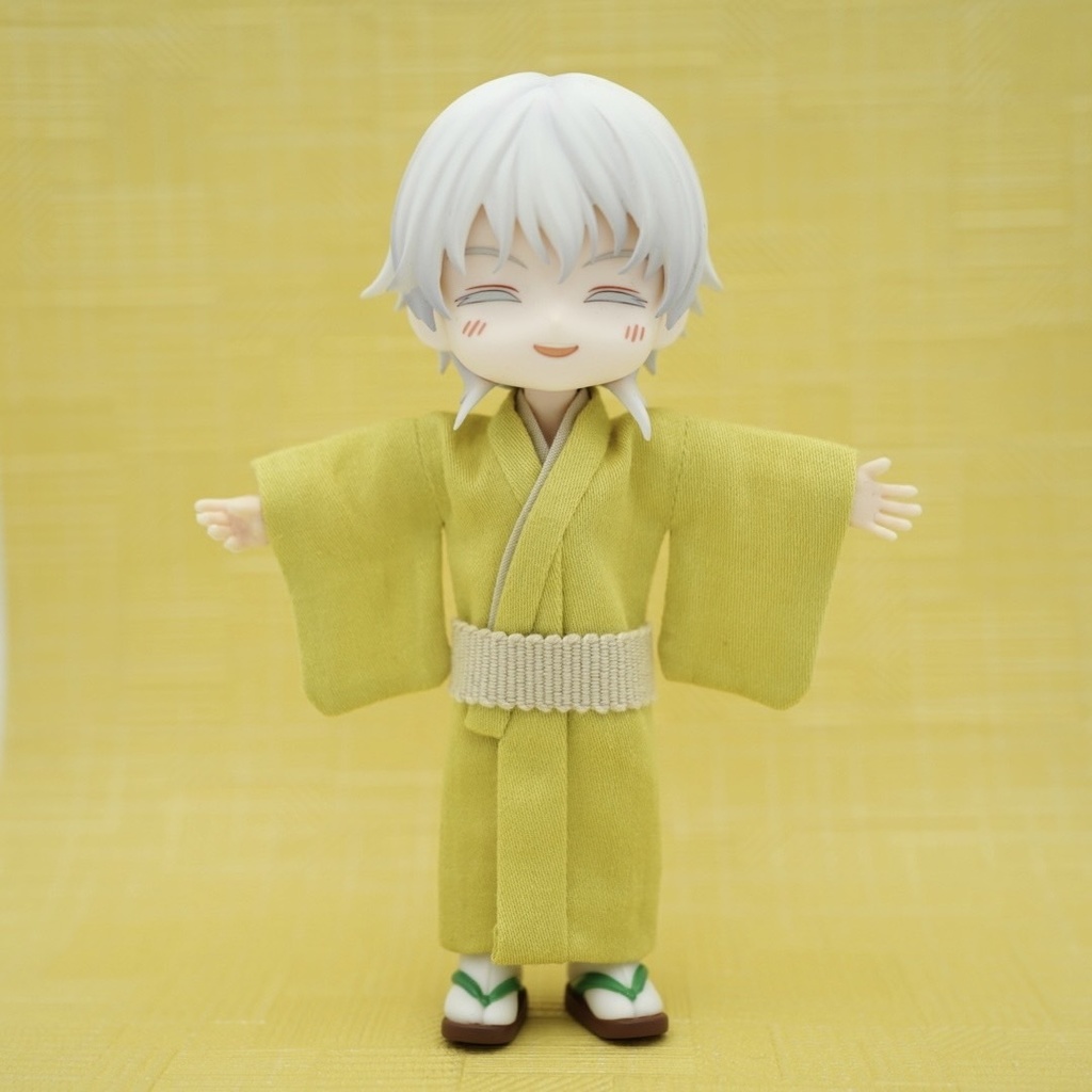 【羽織セット】花小紋×イエロー