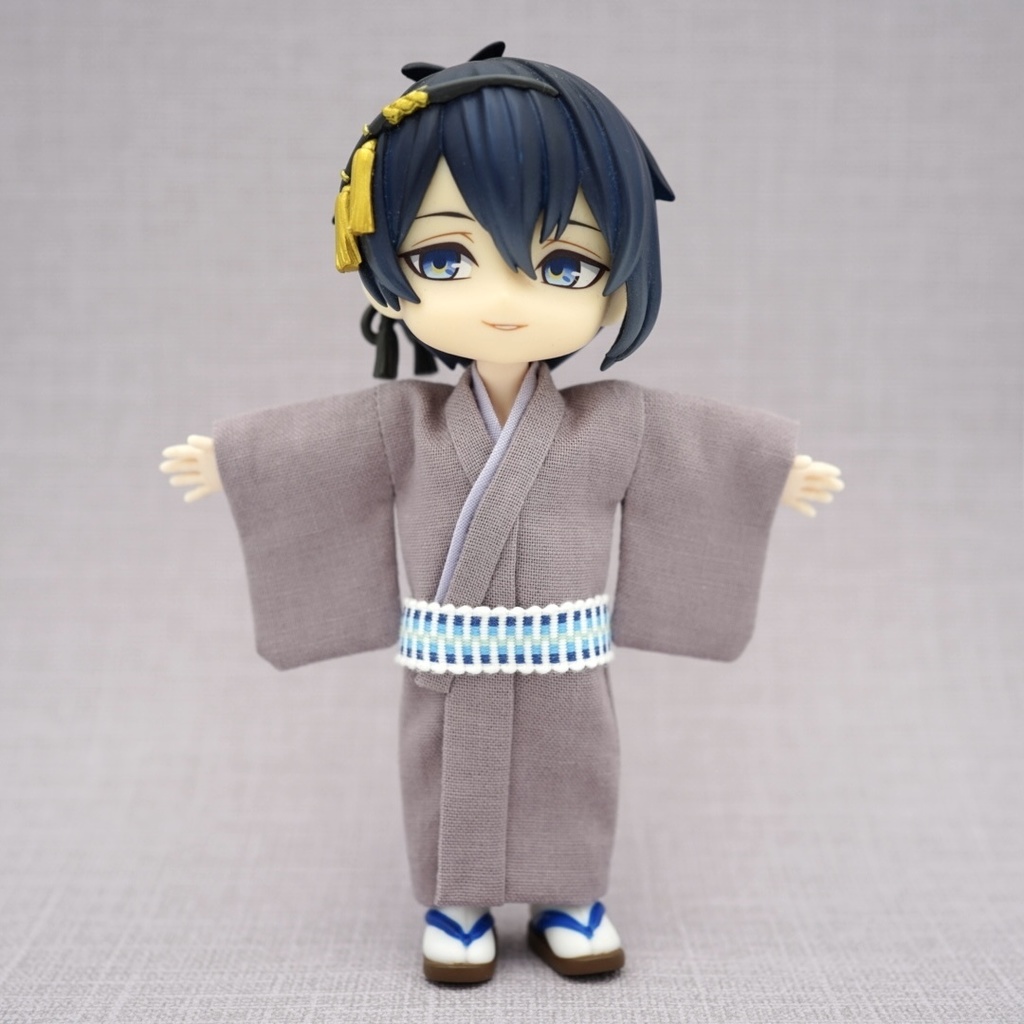 【羽織セット】花小紋×パープル