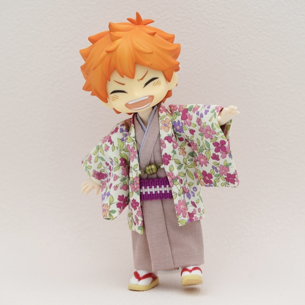 【羽織セット】フラワーフォレスト×ピンク