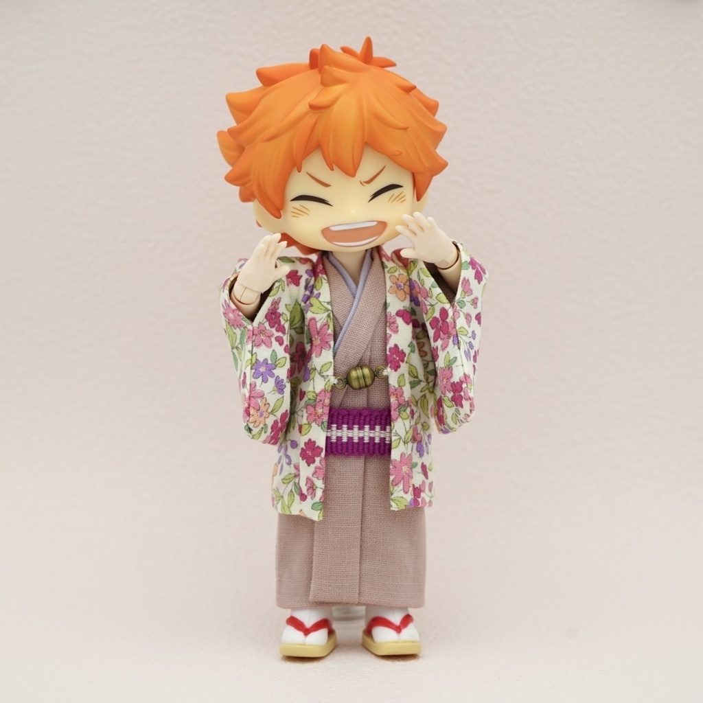 【羽織セット】フラワーフォレスト×ピンク