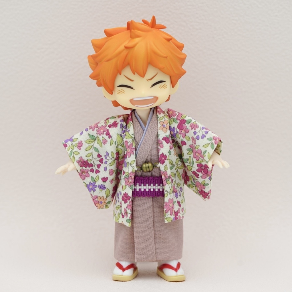 【羽織セット】フラワーフォレスト×ピンク