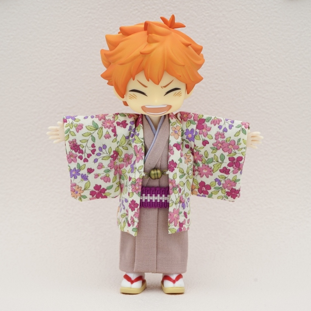 【羽織セット】フラワーフォレスト×ピンク