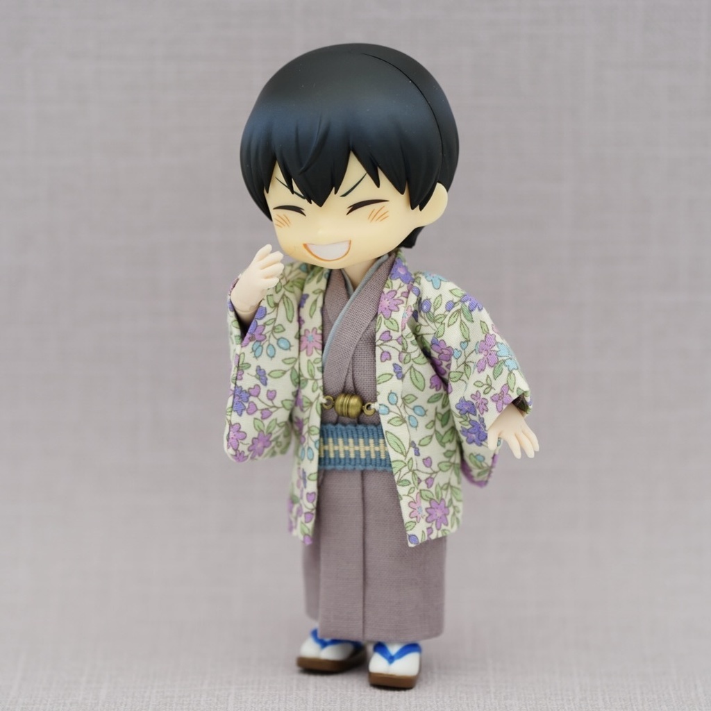 【羽織セット】フラワーフォレスト×パープル