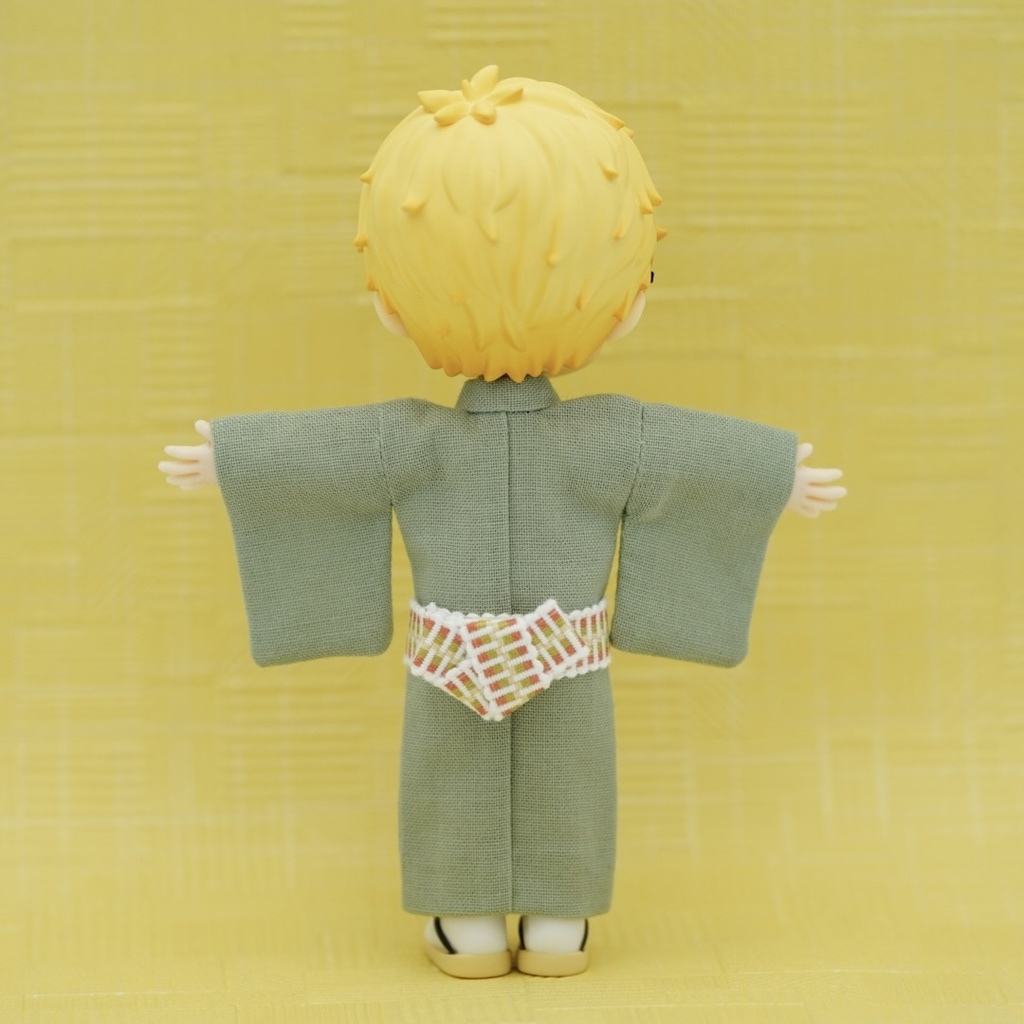 【羽織セット】フラワーフォレスト×イエロー