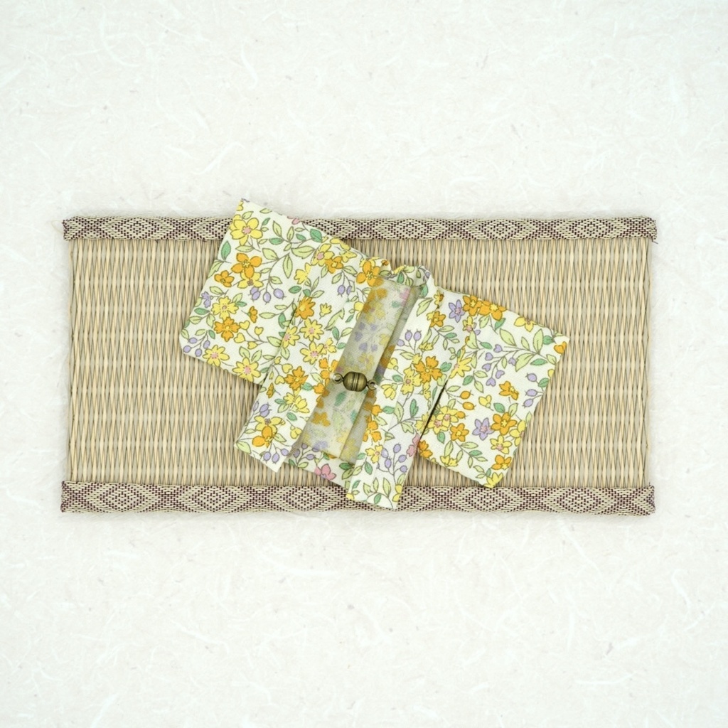 【羽織】フラワーフォレスト×イエロー