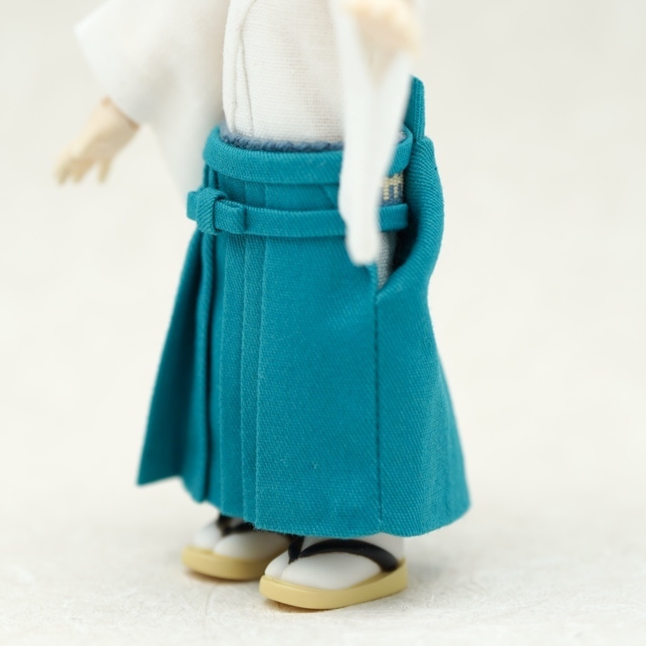 【袴】エメラルドブルー