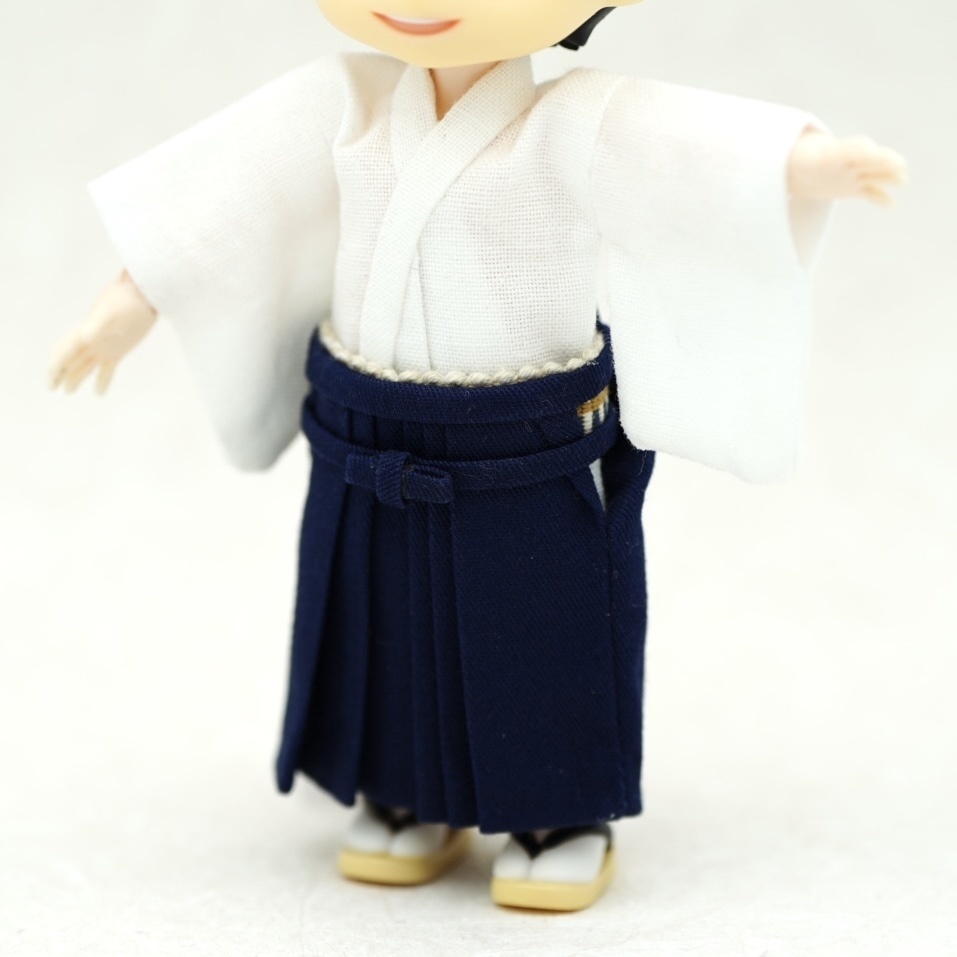 【袴 ネイビー】オビツ11サイズ・共用サイズ(身長調整サイズ対応可能)