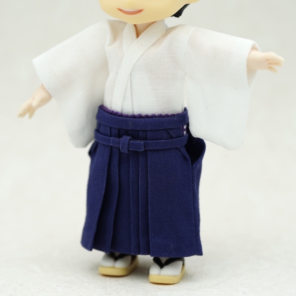 【袴 パープル】オビツ11サイズ・共用サイズ(身長調整サイズ対応可能)