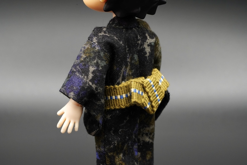 【浴衣セット】流染×ブラック