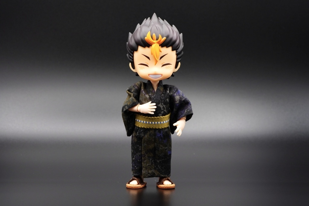 【浴衣セット】流染×ブラック