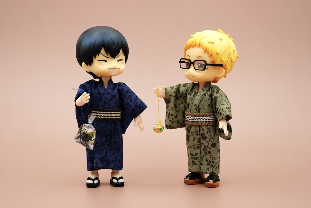 【浴衣セット】霞葉×グリーン