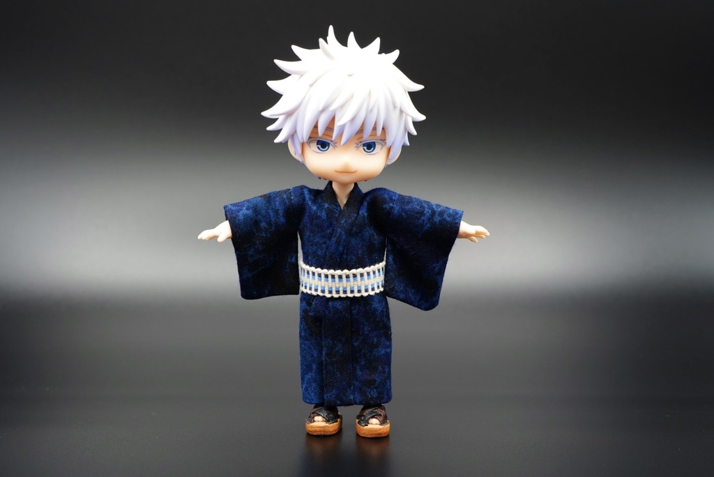 【浴衣セット】流染×ブルー