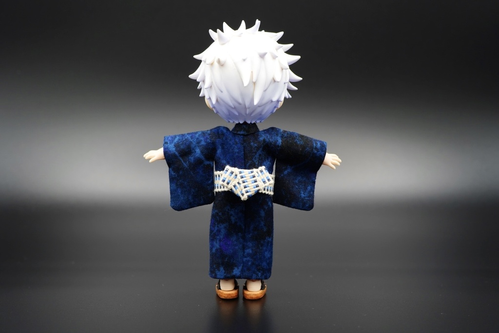 【浴衣セット】流染×ブルー