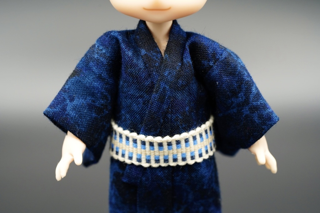 【浴衣セット】流染×ブルー