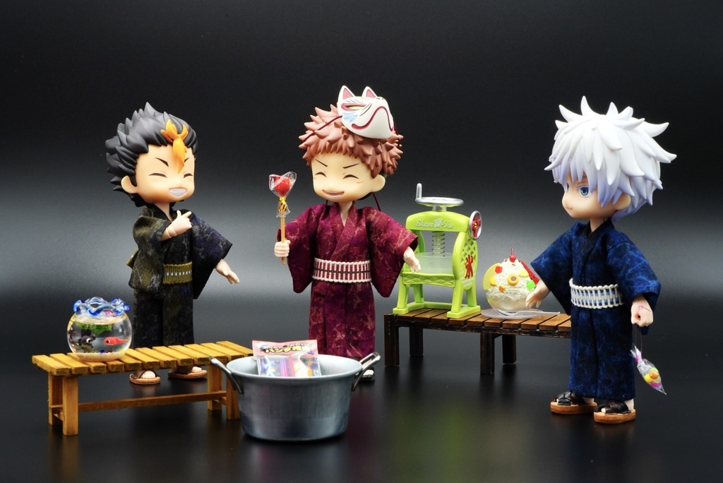 【浴衣セット】流染×レッド