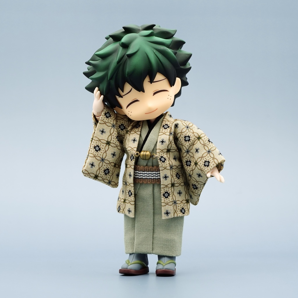 【羽織セット】華格子×ベージュ