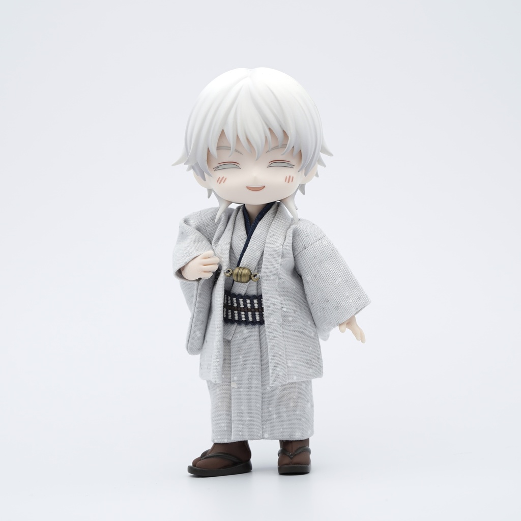 【羽織セット】大小霰×ライトグレー