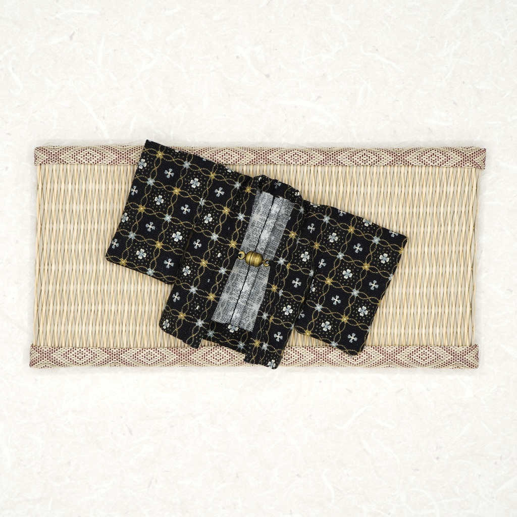 【羽織】華格子×ブラック