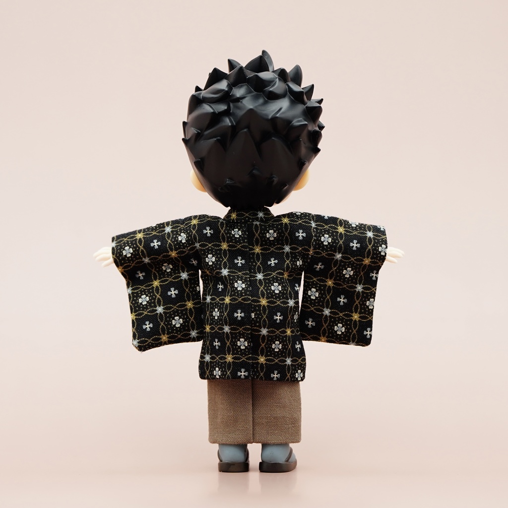 【羽織】華格子×ブラック