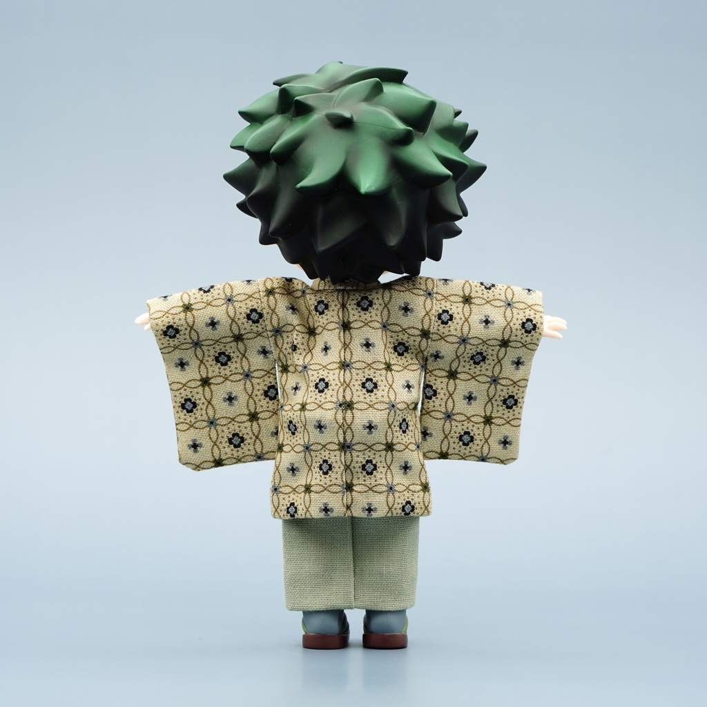 【羽織】華格子×ベージュ