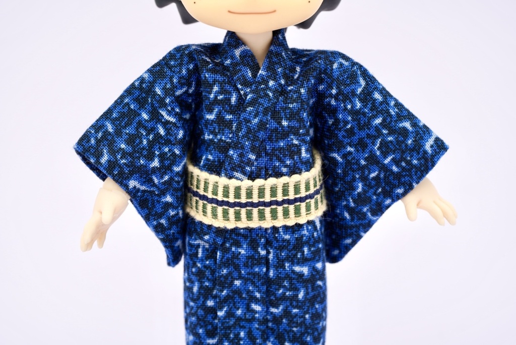 【浴衣セット】斑×ブルー