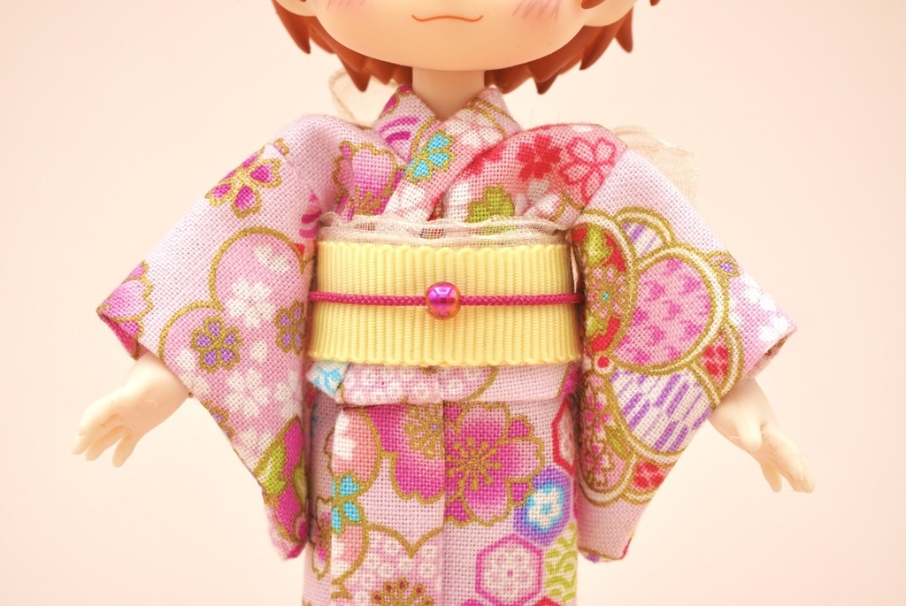【浴衣セット】花燈×ピンク