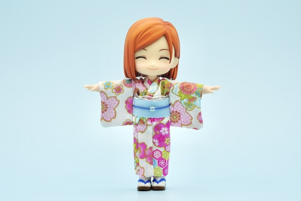 【浴衣セット】花燈×ホワイト