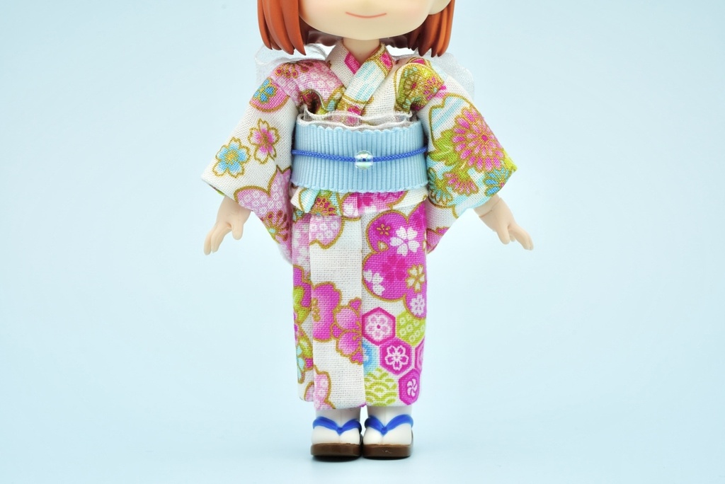 【浴衣セット】花燈×ホワイト
