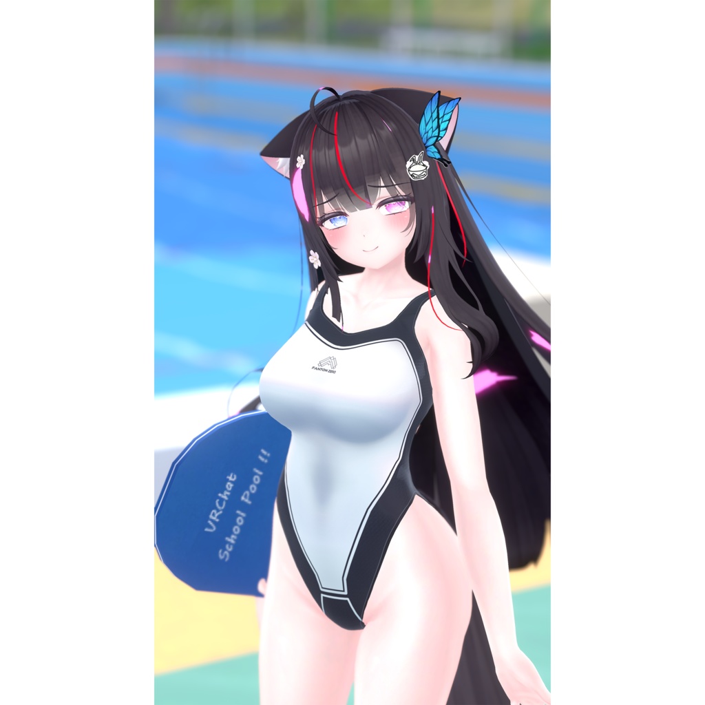 9Avatar『めくれる競泳水着 / Turn Over swimsuit』