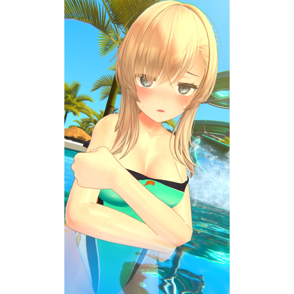 9Avatar『めくれる競泳水着 / Turn Over swimsuit』