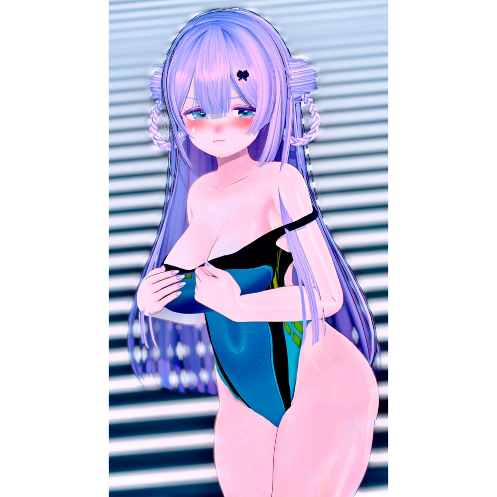 9Avatar『めくれる競泳水着 / Turn Over swimsuit』