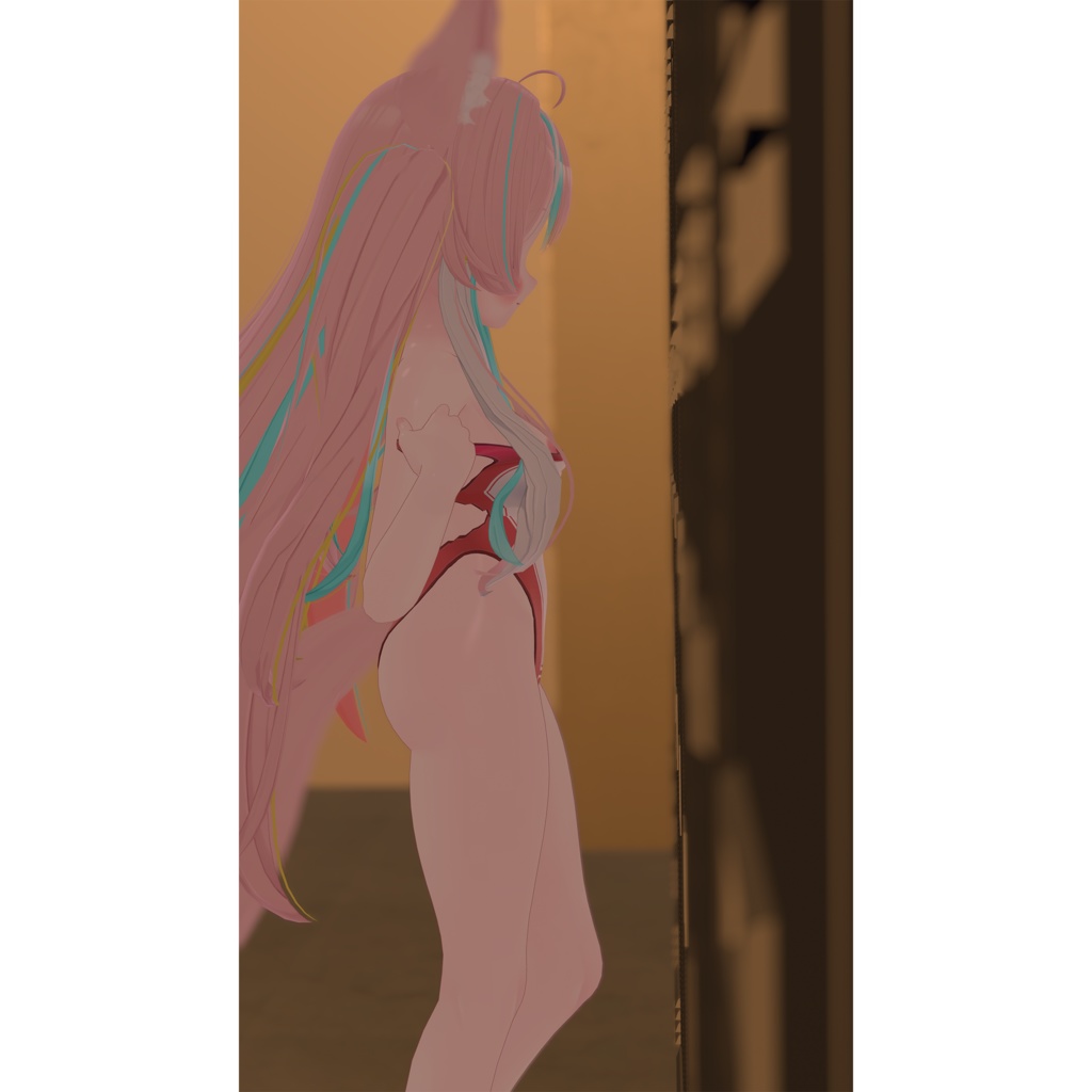 9Avatar『めくれる競泳水着 / Turn Over swimsuit』