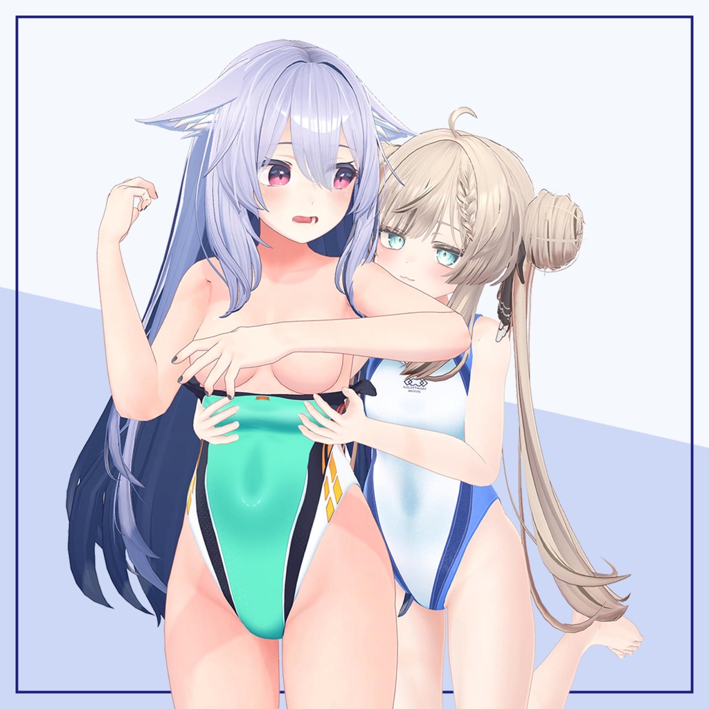 9Avatar『めくれる競泳水着 / Turn Over swimsuit』