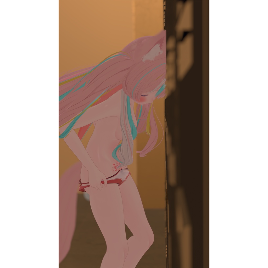 9Avatar『めくれる競泳水着 / Turn Over swimsuit』